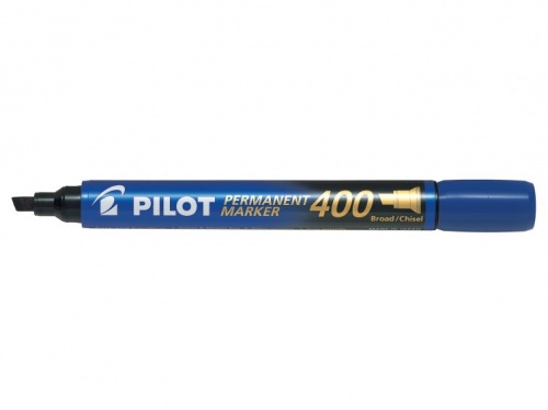 SCA-400 (L) Маркер перманентный PILOT SCA-400 4мм скошенный наконечник cиний