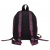 NRk_44133 Рюкзак Hatber FASHION -Черный с розовым- 33х25х16см полиэстер 1 отделение 1 карман 