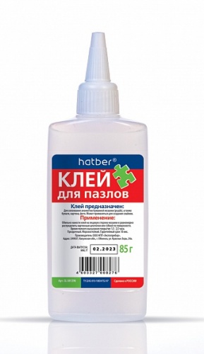 GL_081296 Клей для ПАЗЛОВ Hatber с дозатором  85г
