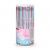 BHn_72251 Карандаш чернографитн. Hatber круглый корпус 72шт. -Flamingo- Ассорти `HB` с ластиком с заточ. в пласт.тубе 