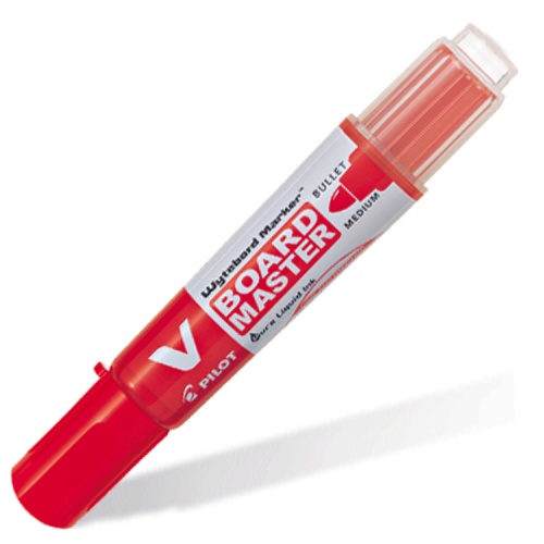 WBMA-VBM-M (R) Маркер для доски PILOT V-Board Master красный