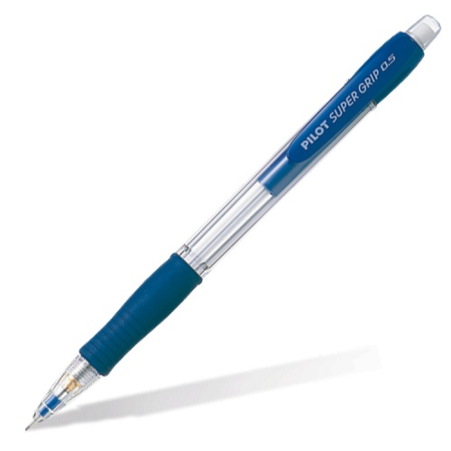 H-185 (L) Карандаш механический PILOT Super Grip 0,5мм цвета корпуса синий