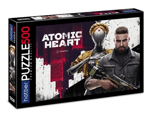 500ПЗ2_30679 "Premium" ПАЗЛЫ 500 элементов А2ф 480х330мм   -Atomic Heart-